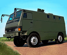 Применение бронелистов Armox Бронеавтомобиль