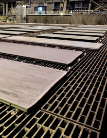 Производство стали Raex Raex на заводе